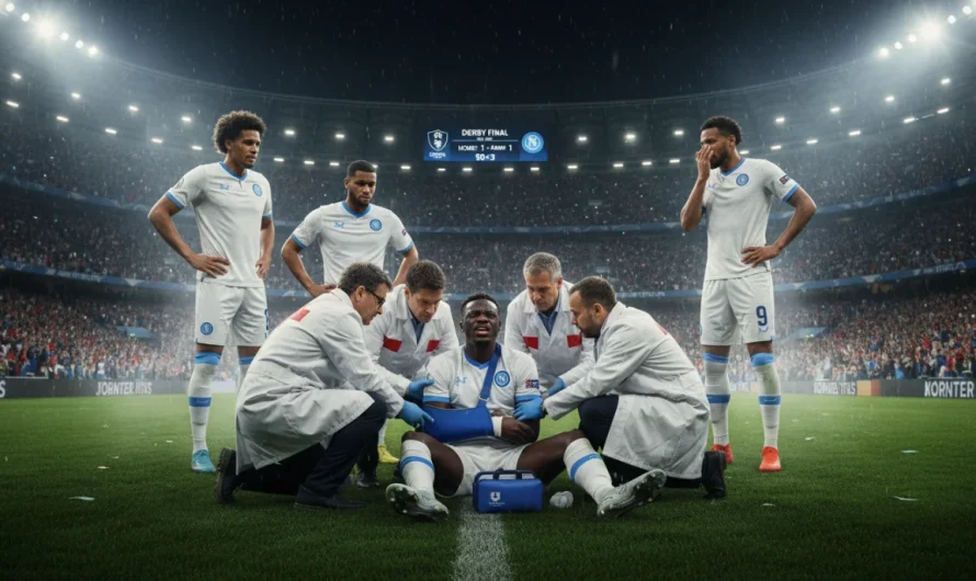 Osimhen Sakatlandı: Derbi Öncesi Galatasaray’da Büyük Panik