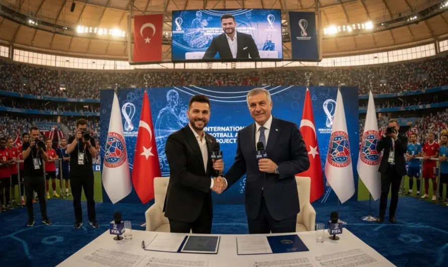 2026 Dünya Kupası için Sinan Akçıl ve TFF Başkanından Yeni Bir Marş Hazırlığı!