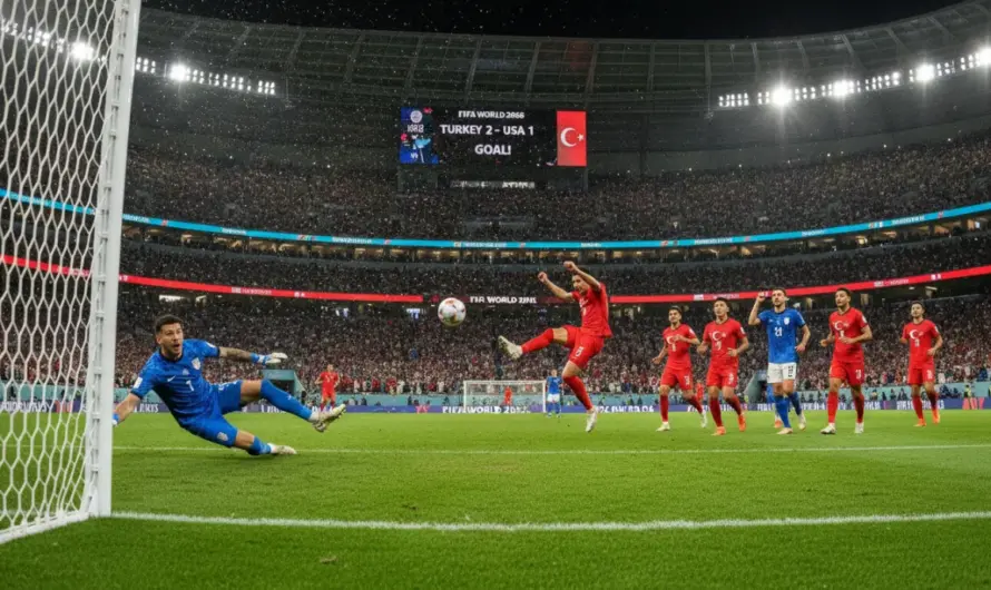 2026 Dünya Kupası’nda Dramatik Gece: Türkiye’nin ABD Karşısındaki 3-2’lik Gurur Gecesi