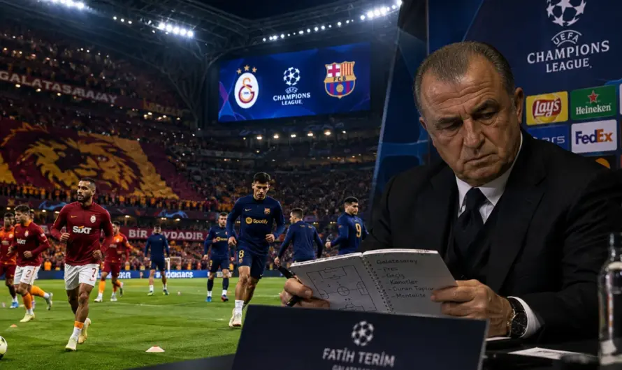 Fatih Terim Galatasaray-Barcelona Maçında UEFA Görevlisi Oldu